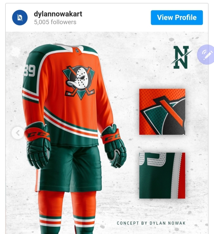 Anaheim Ducks Concept : r/hockeyjerseys